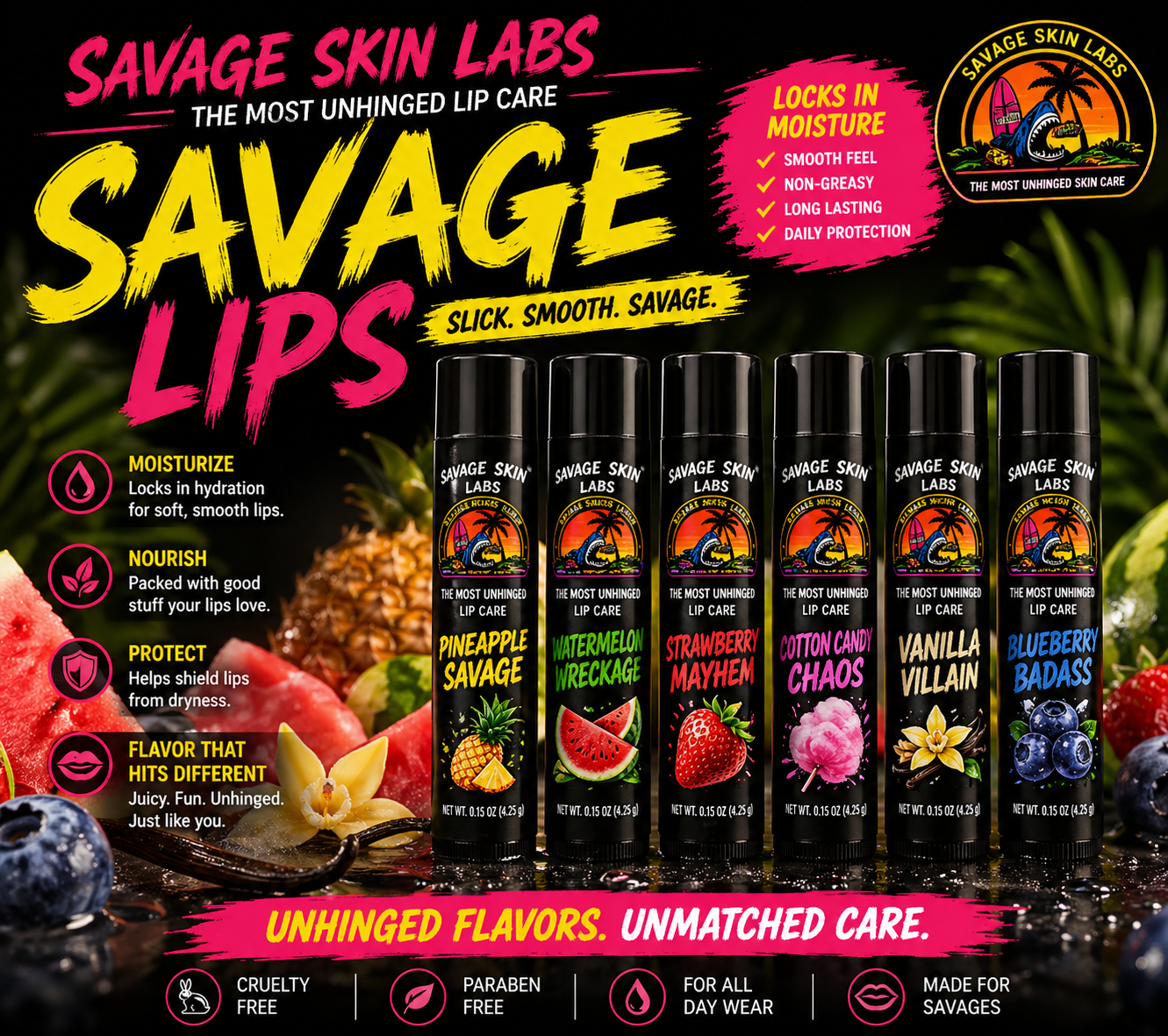 Savage lips chapstick