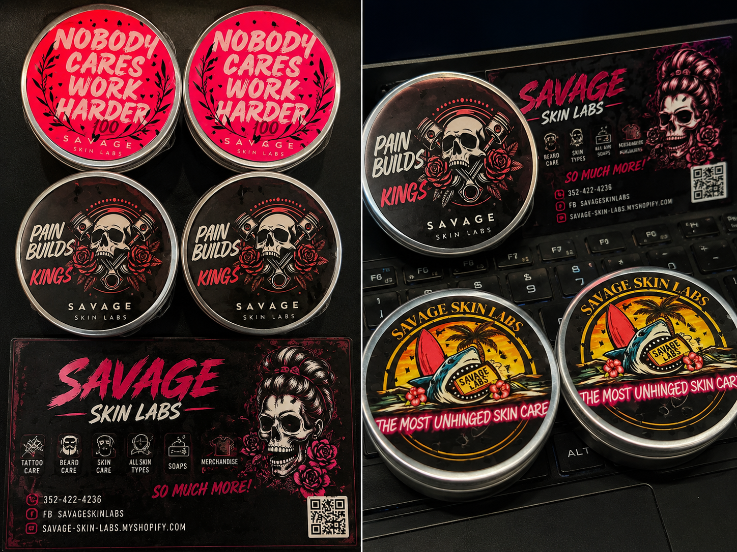 Tin car fresheners