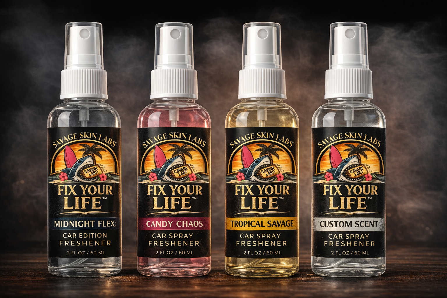 Fix Your Life™ Car Spray Freshener – Strong, Long-Lasting Odor Eliminator