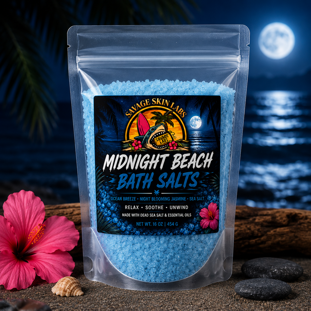MIDNIGHT BEACH BATH SALTS 🌊🌙