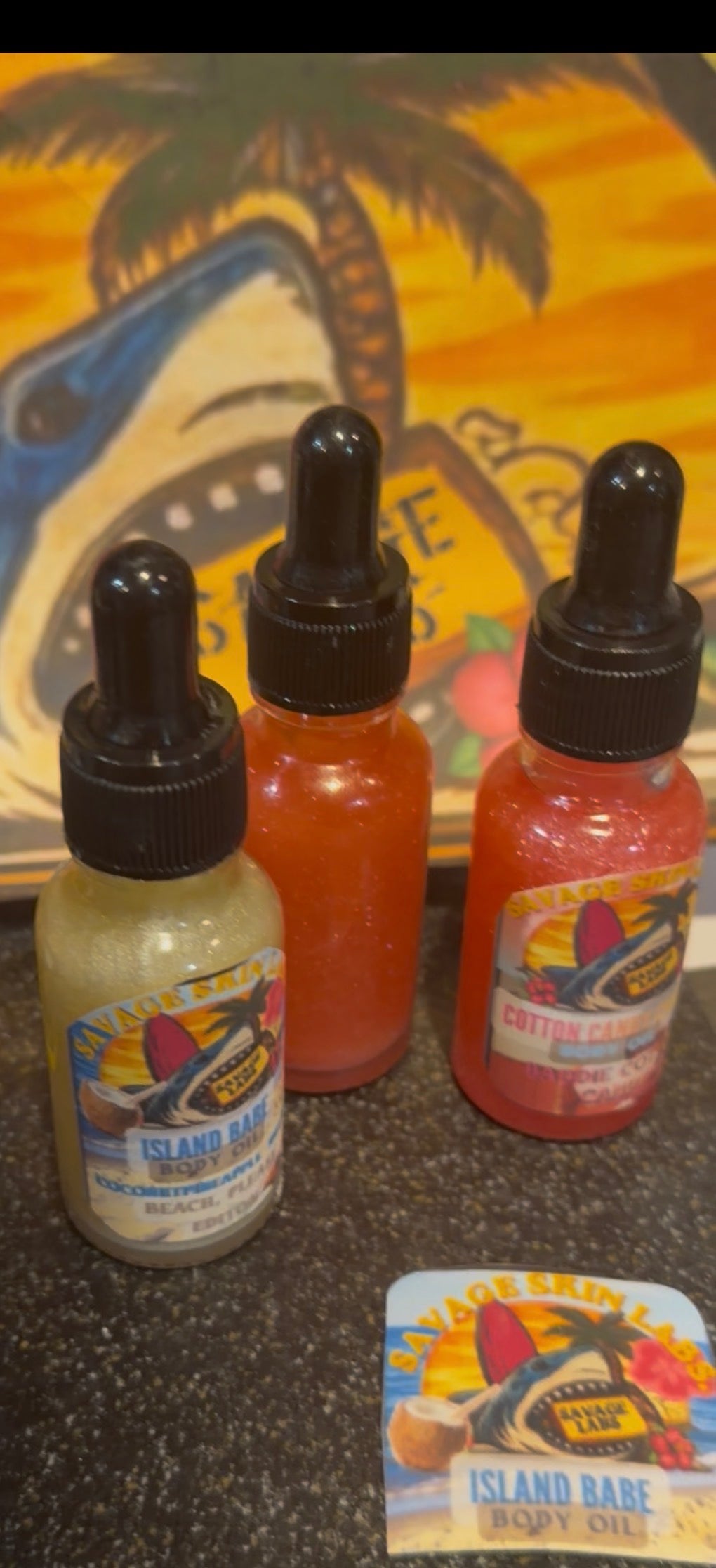 Dry touch Body oil collection 1oz