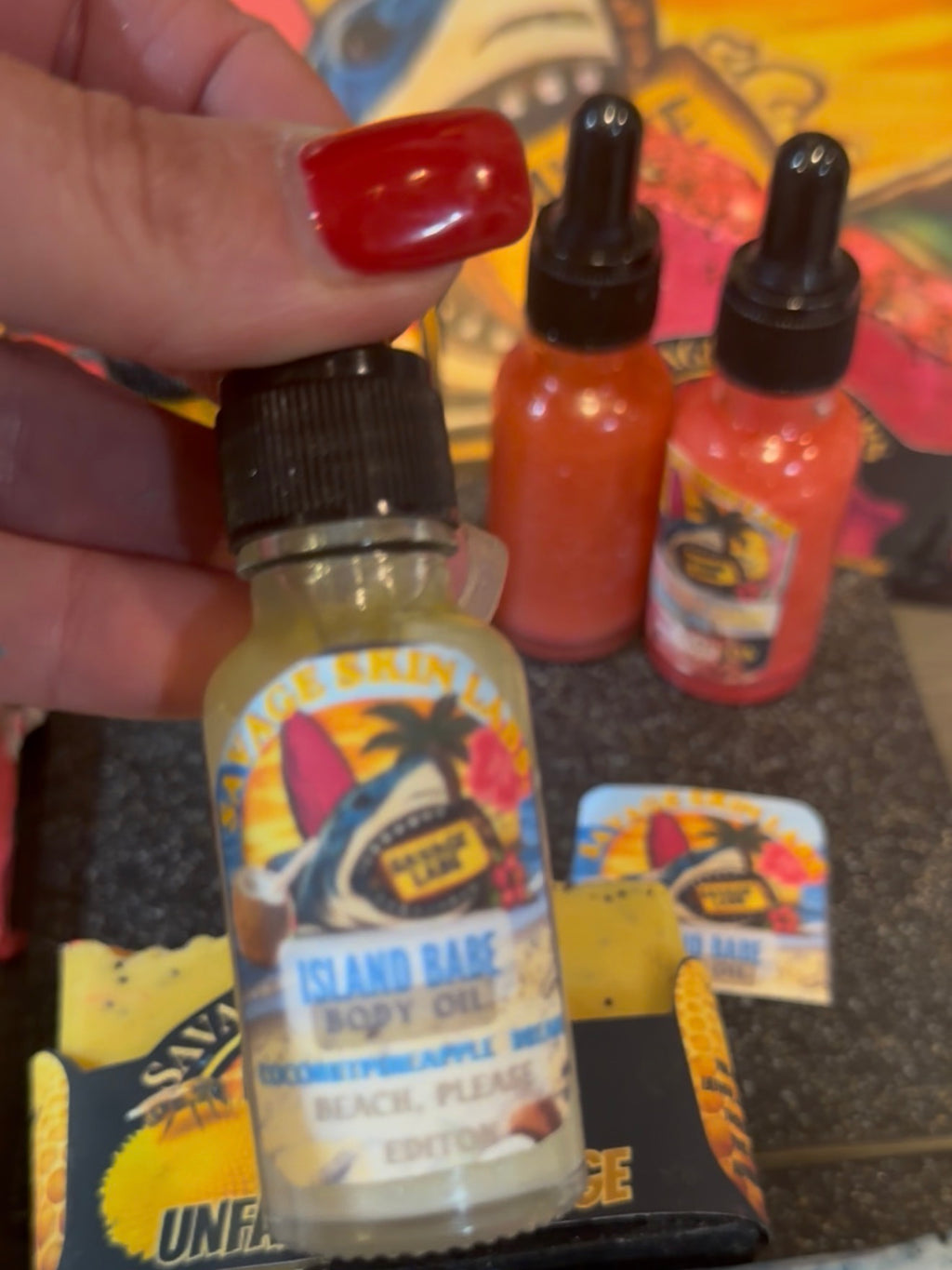 Dry touch Body oil collection 1oz
