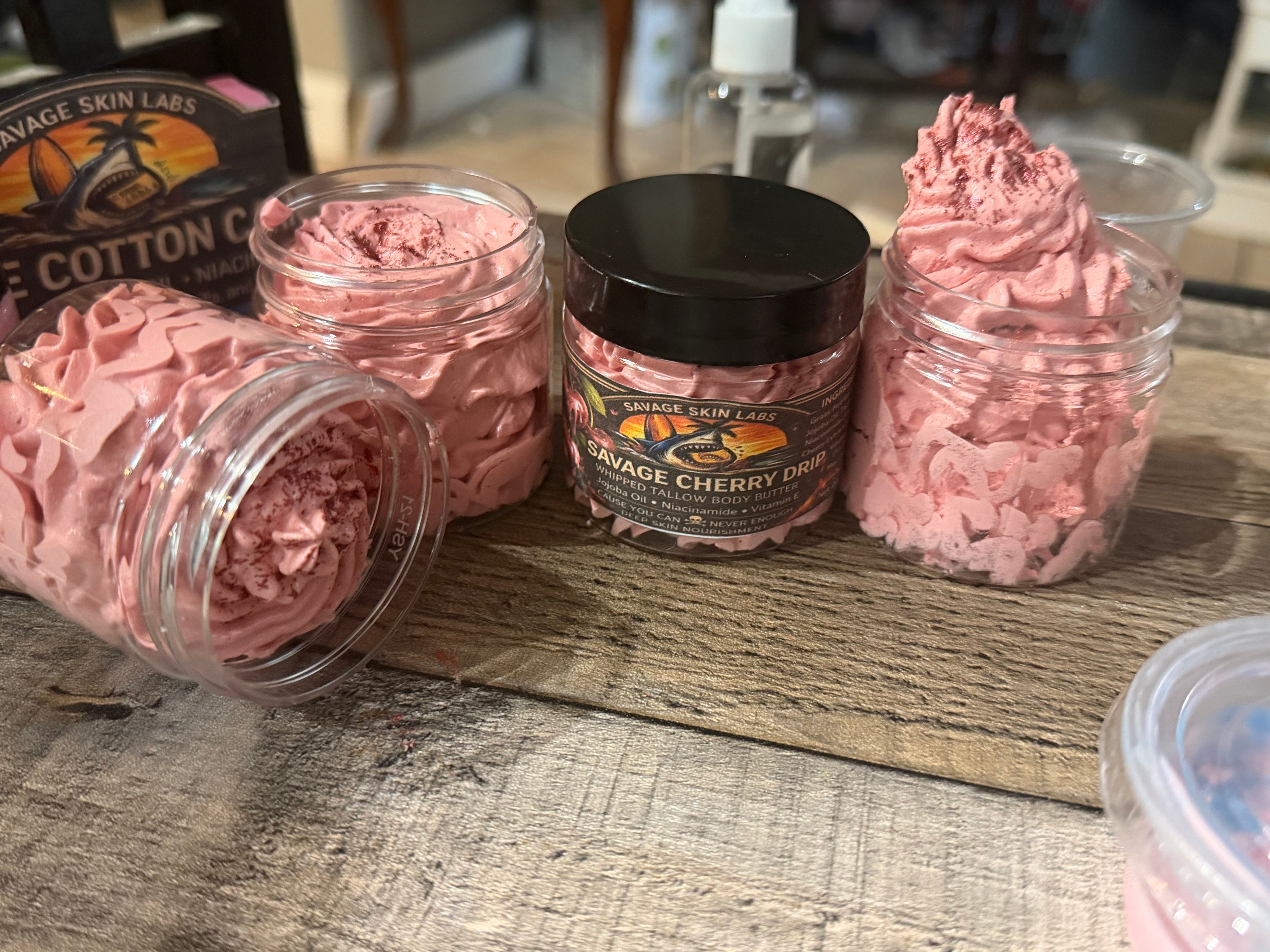Savage cherry drip whipped tallow