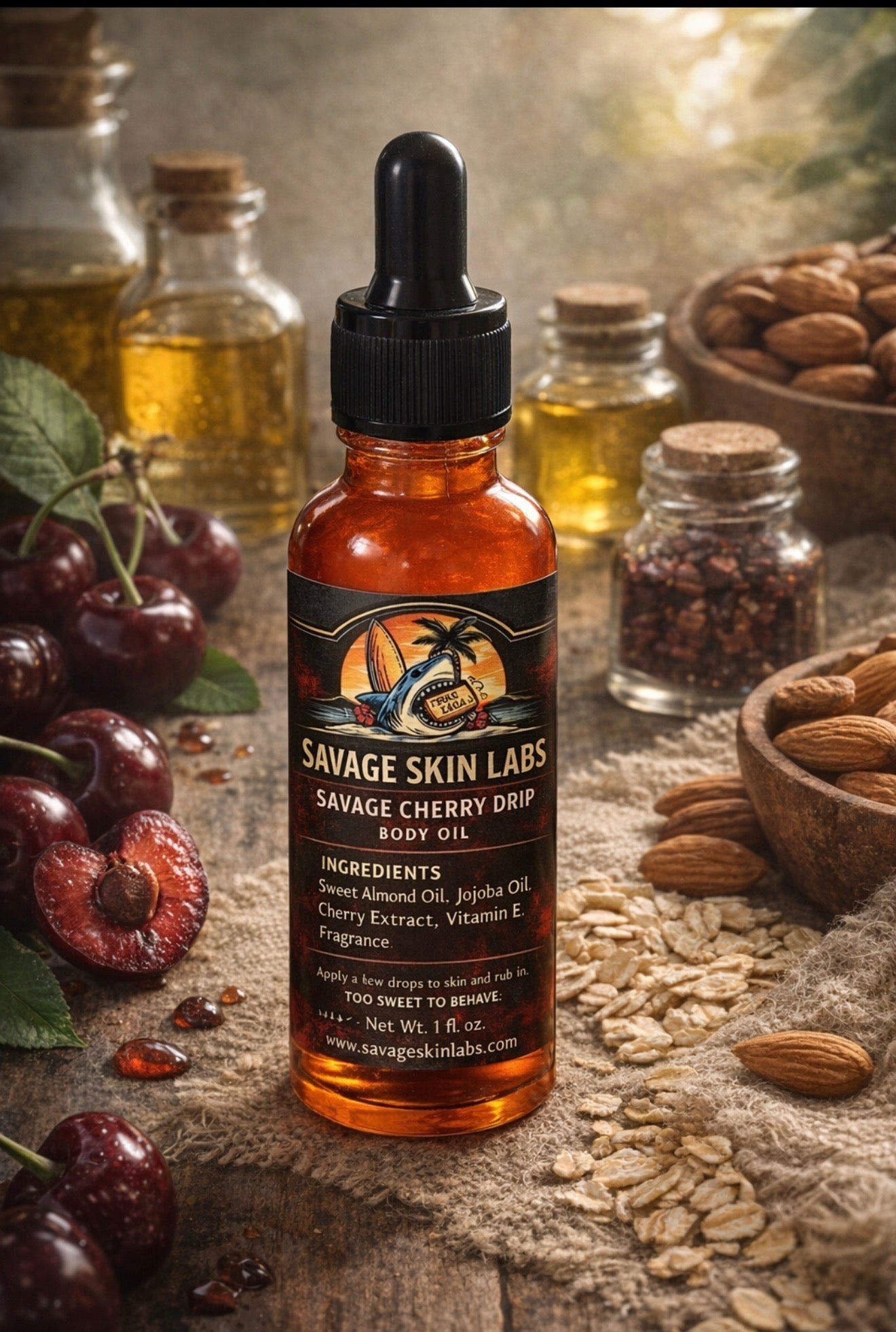 Savage cherry drip bundle set
